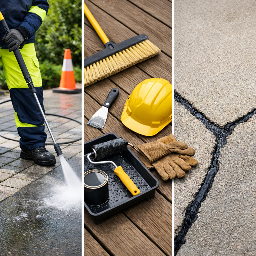 walking surface maintenance