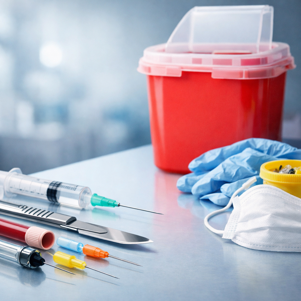 sharps safety tips