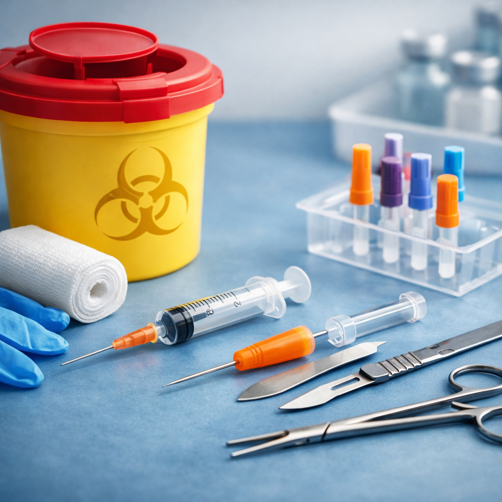 sharps safety tips