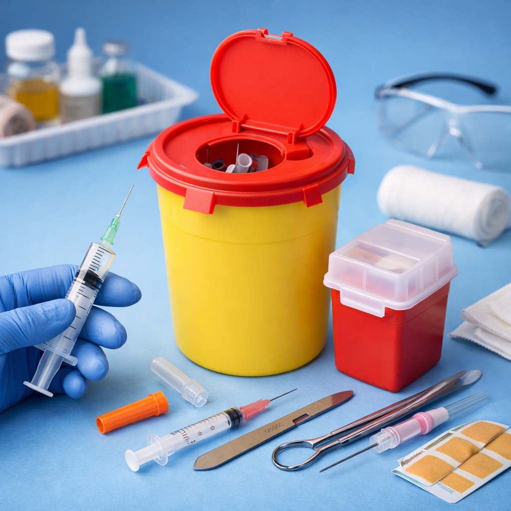 sharps safety tips