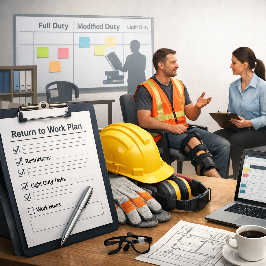 modified duty planning