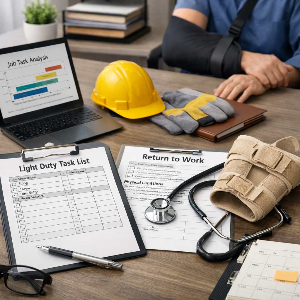 modified duty planning