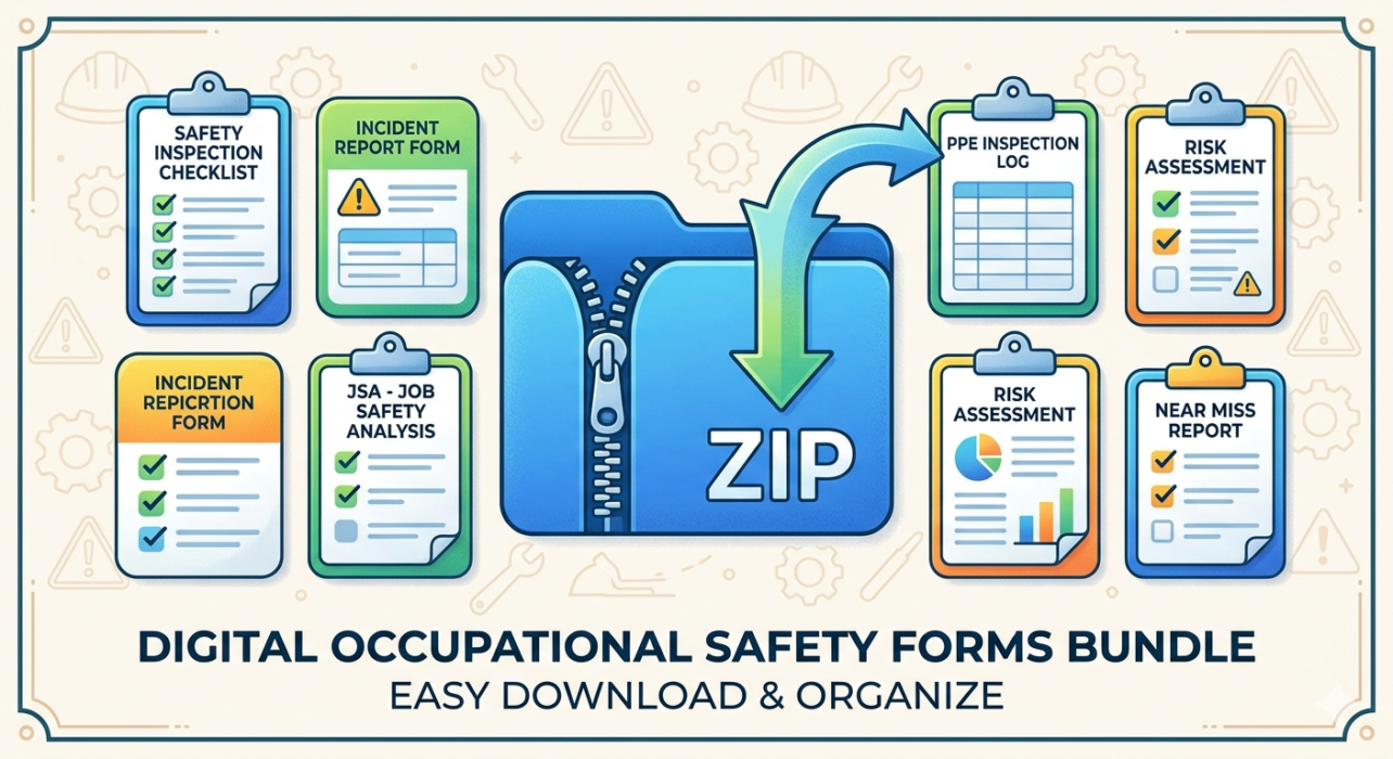 Safety Chain Forms Examples Powerful Safety Forms Pack for Faster Workplace Compliance – OHSE