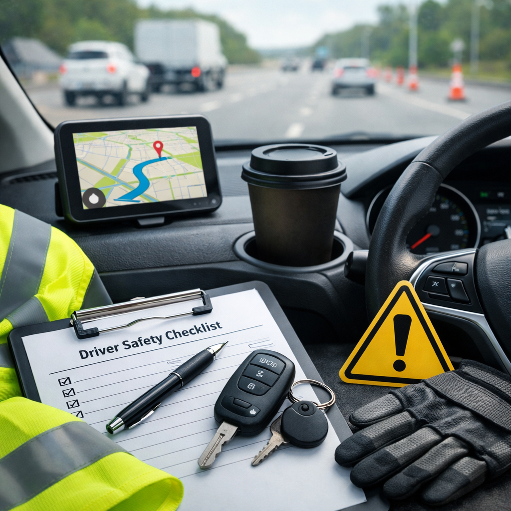driving for work safety tips