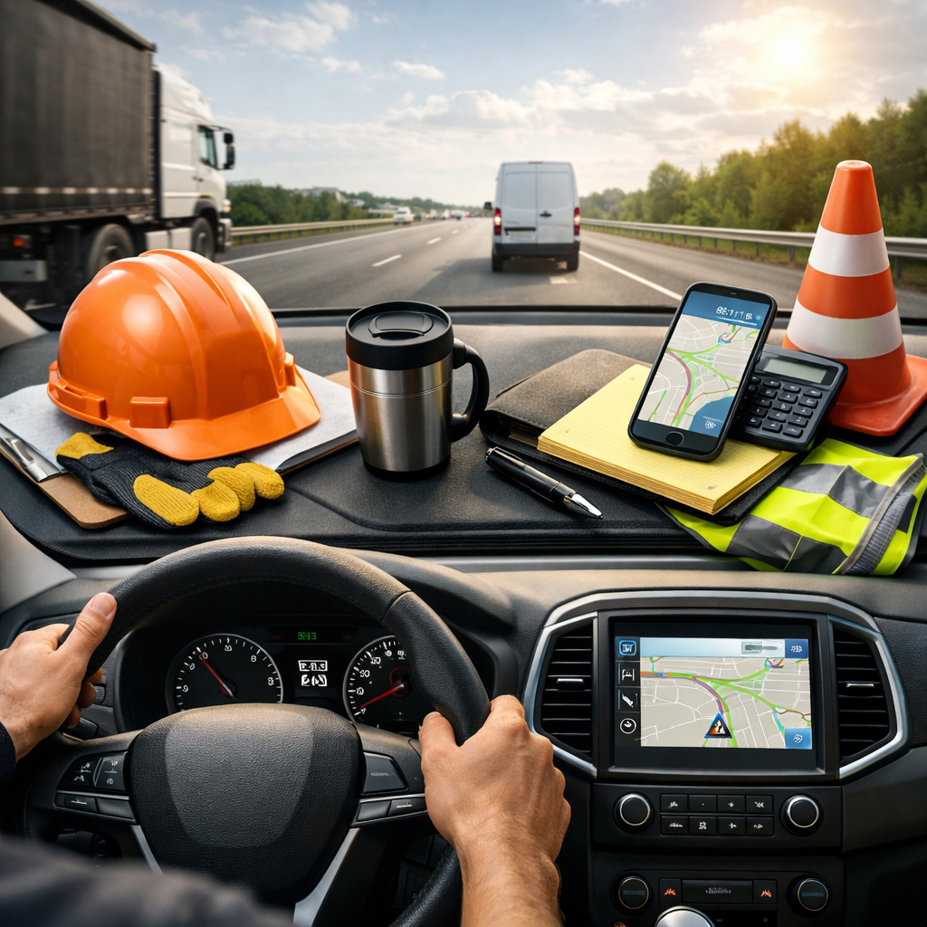driving for work safety tips