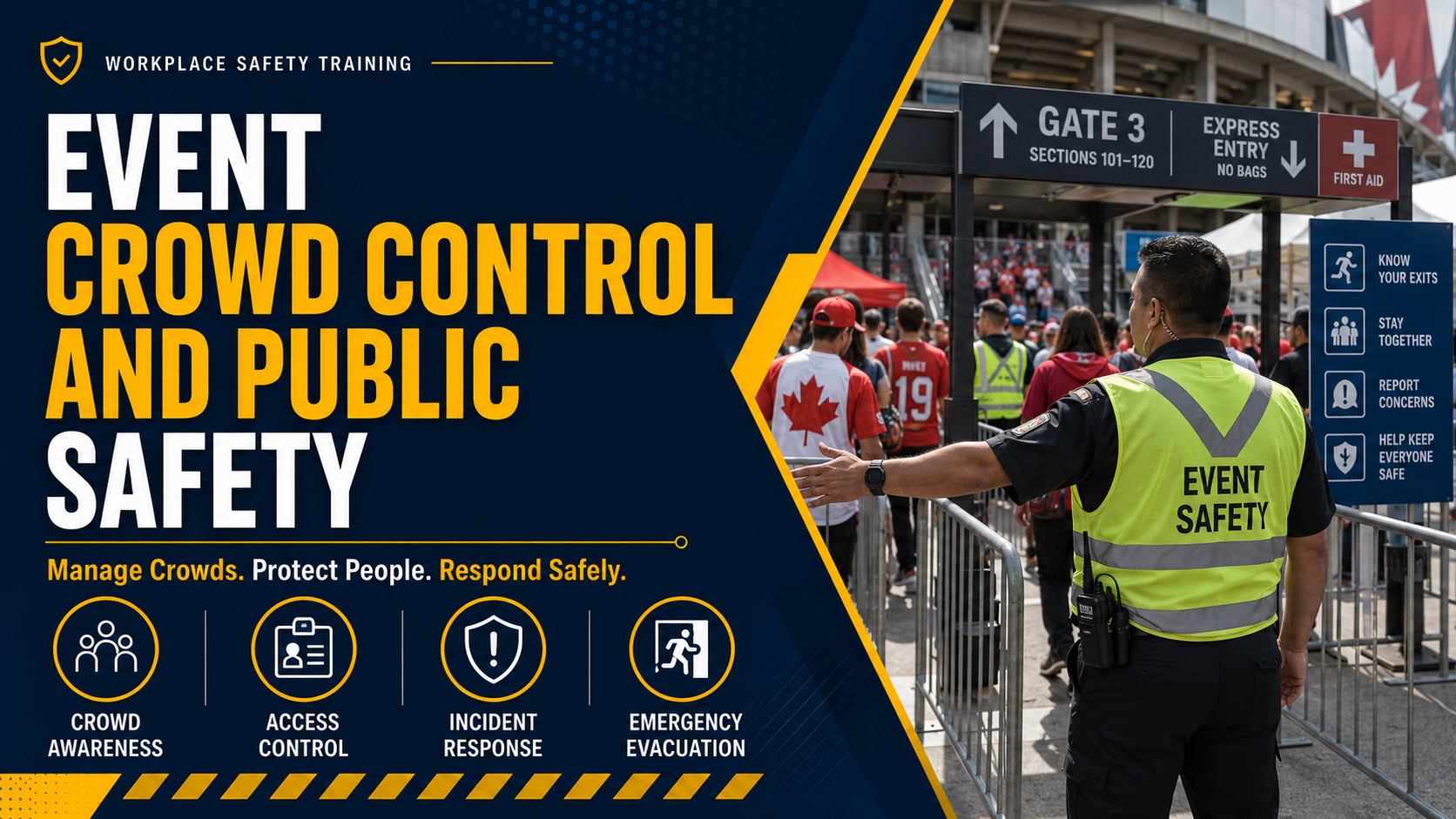 Event Crowd Control and Public Safety