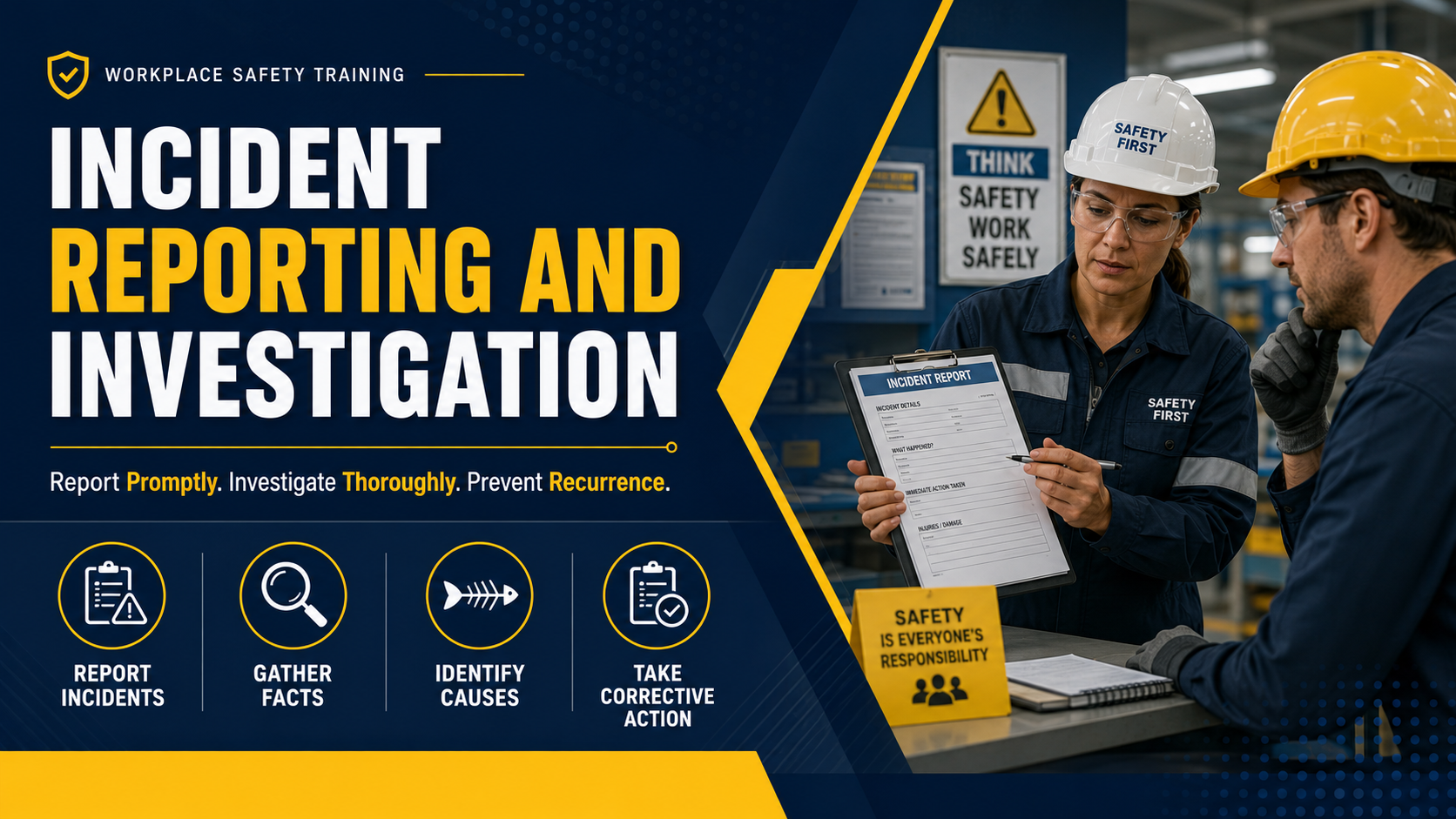 Incident Reporting and Investigation