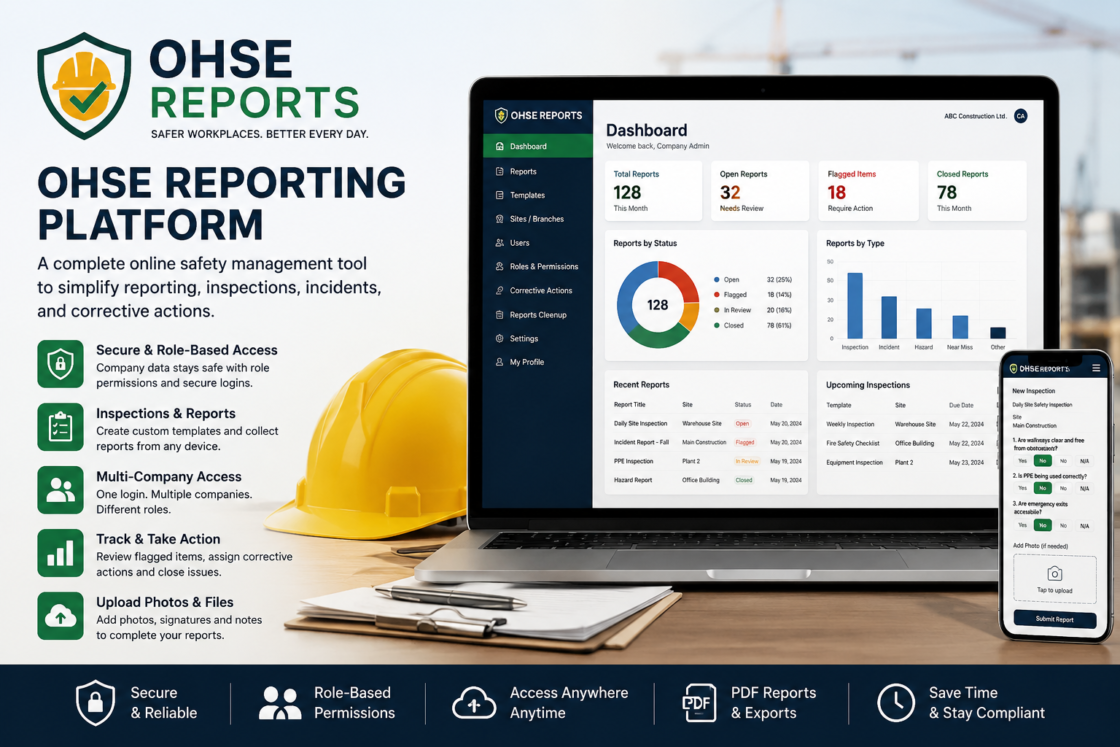 OHSE Reporting Platform: A Powerful Safety Management Tool for Modern Companies