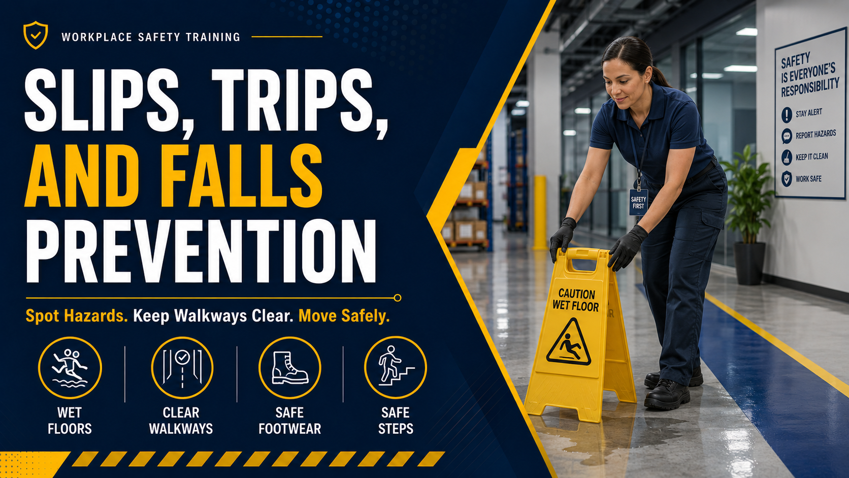 Slips, Trips, and Falls Prevention