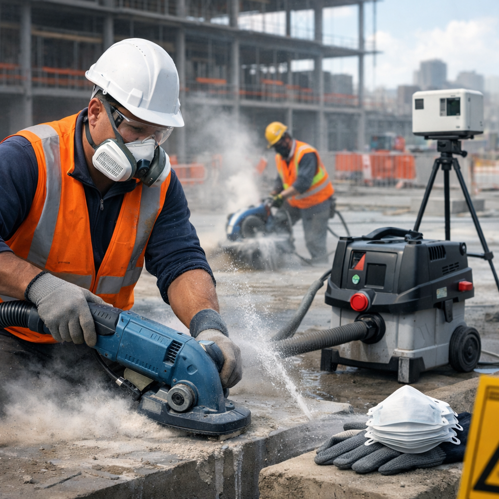 silica dust control measures