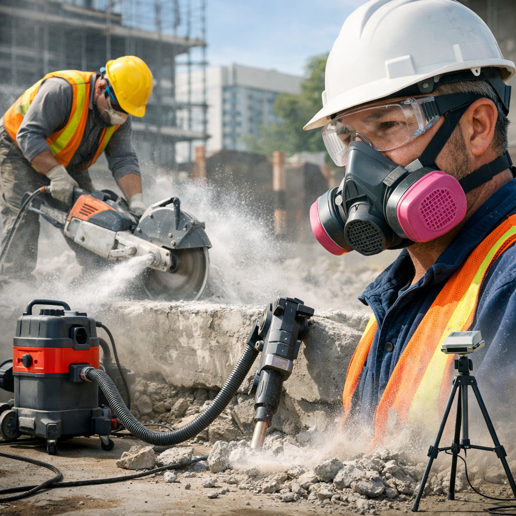 silica dust control measures