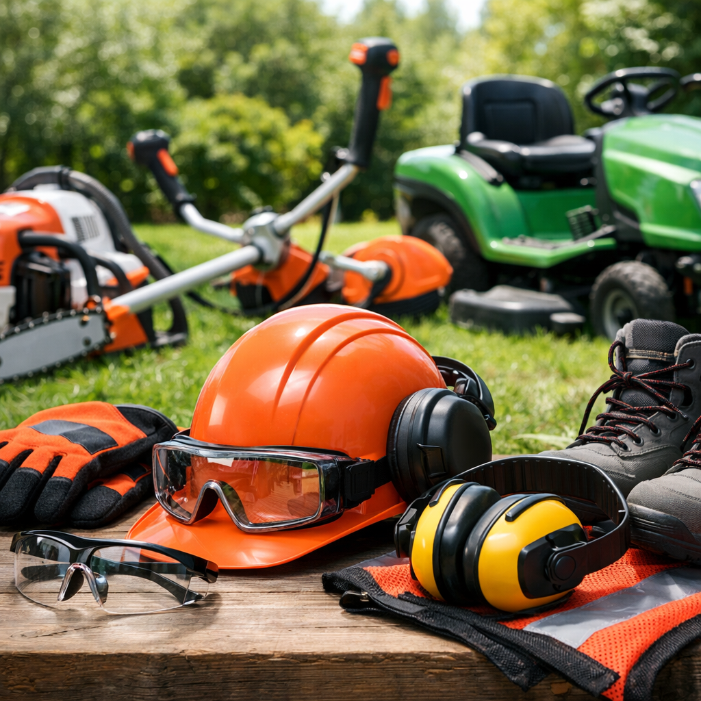 landscaping equipment safety