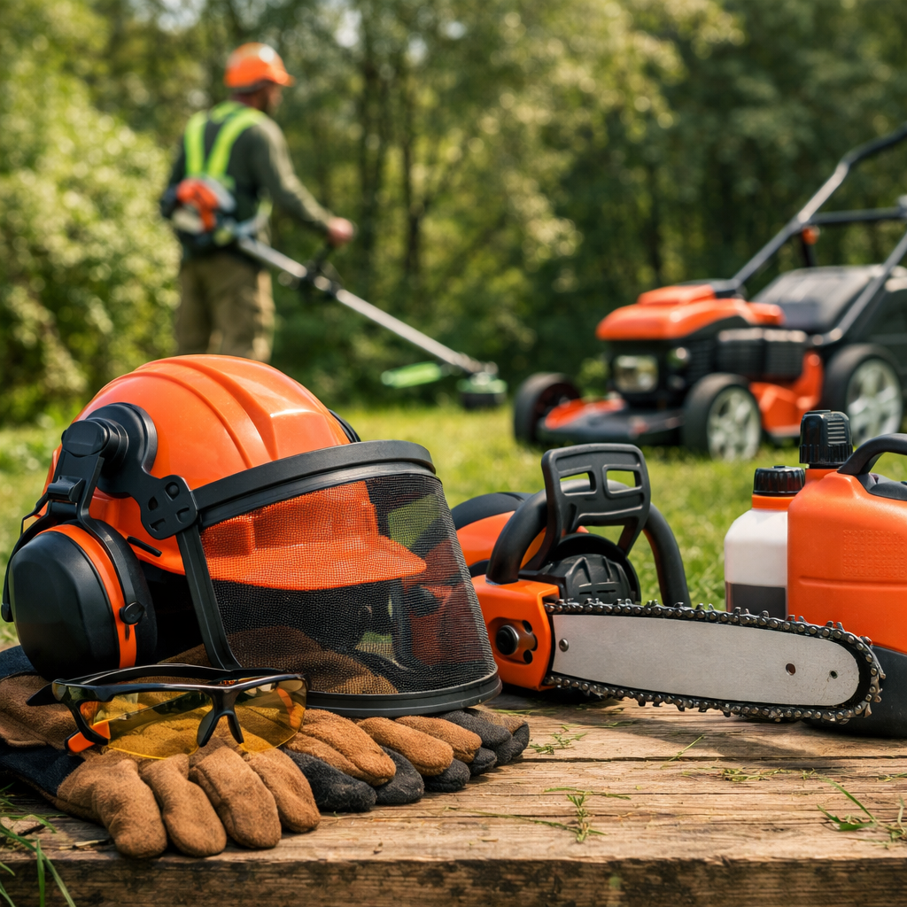 landscaping equipment safety