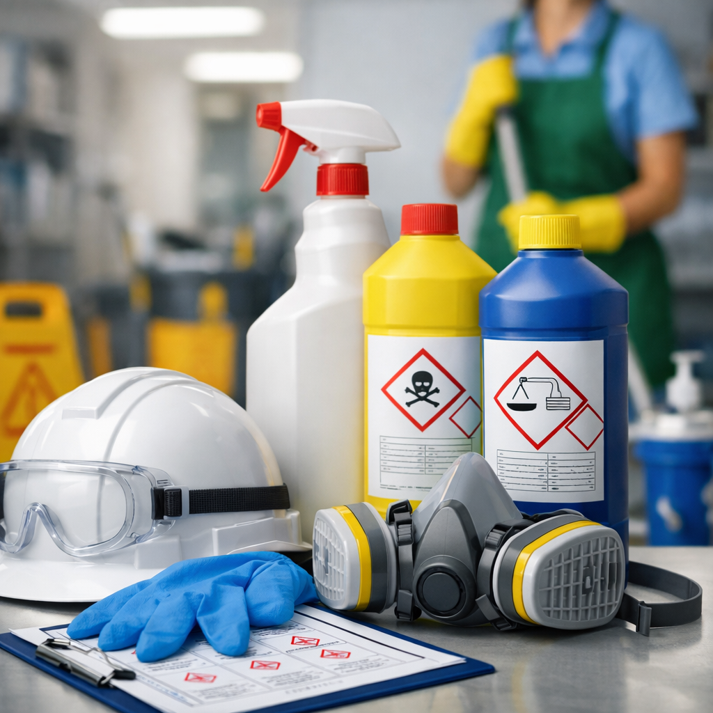 cleaning staff chemical safety