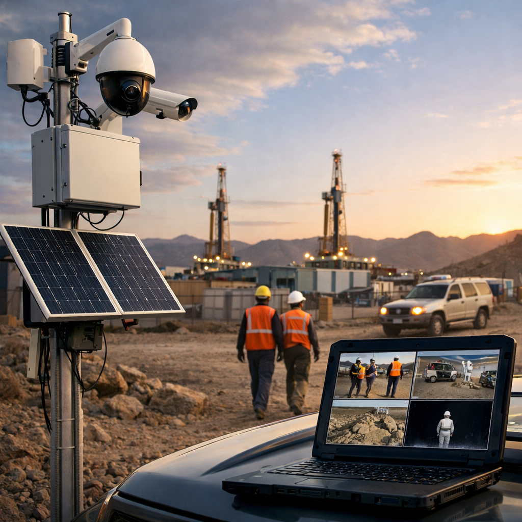 safety monitoring in remote sites