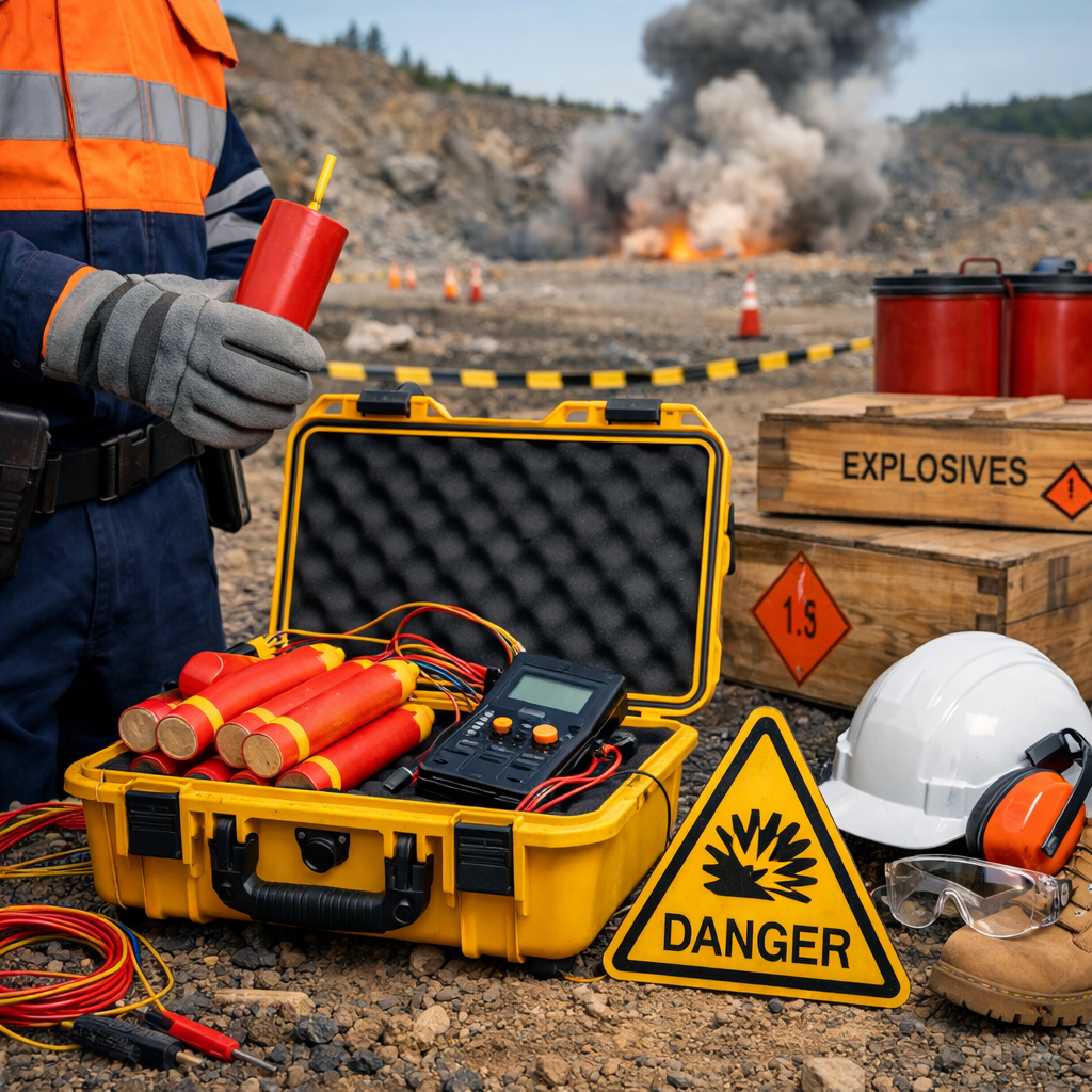 explosives handling safety