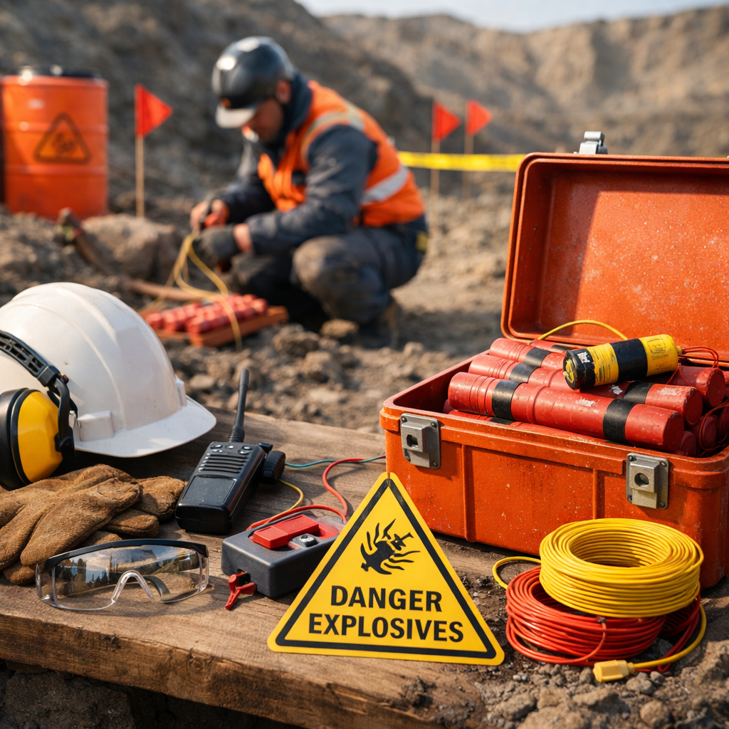 explosives handling safety
