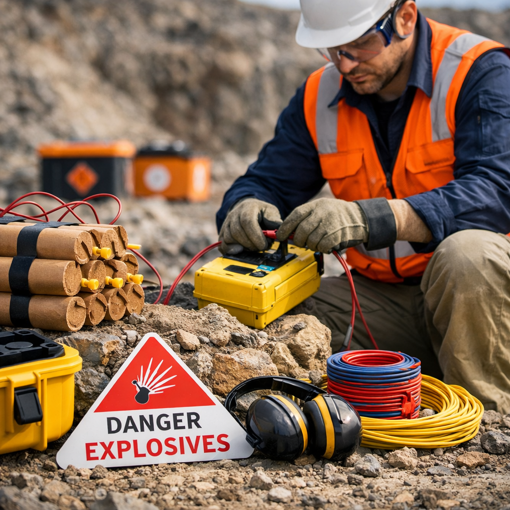 explosives handling safety