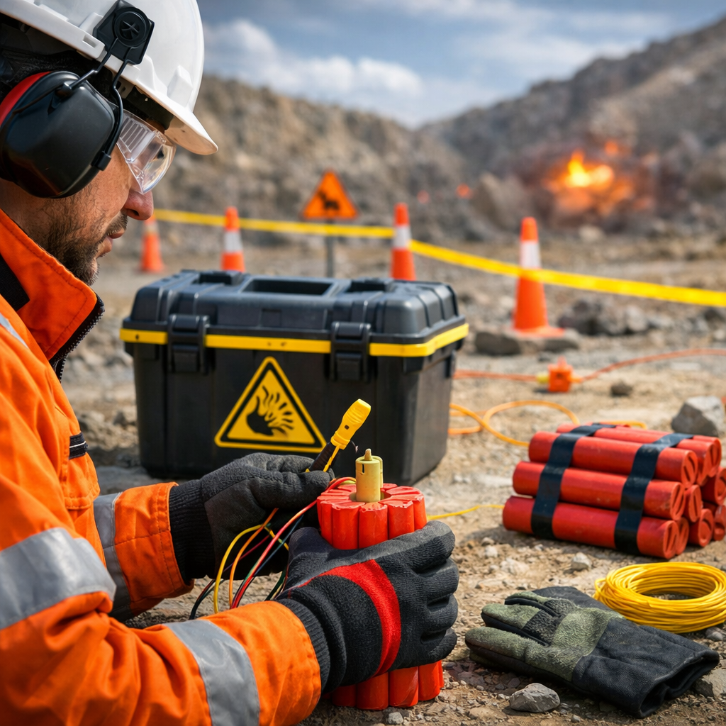 explosives handling safety