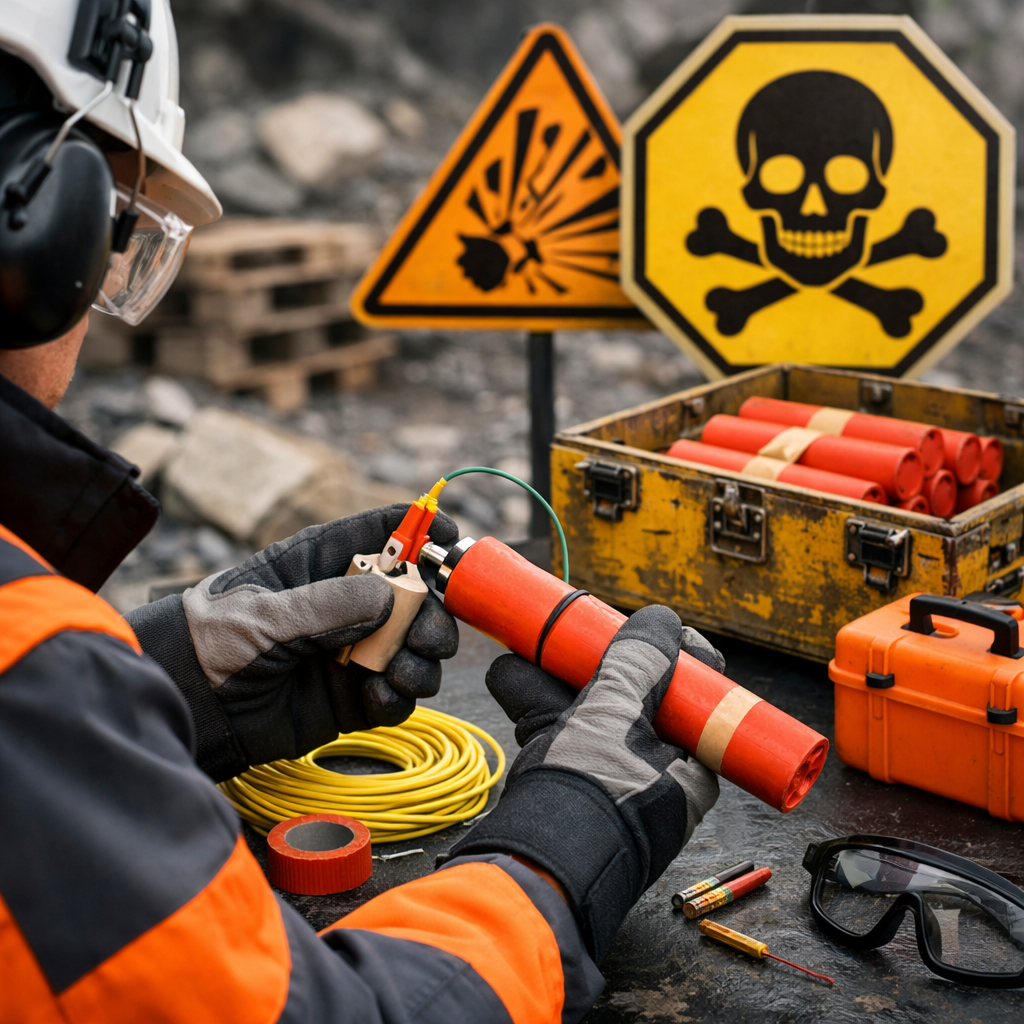 explosives handling safety