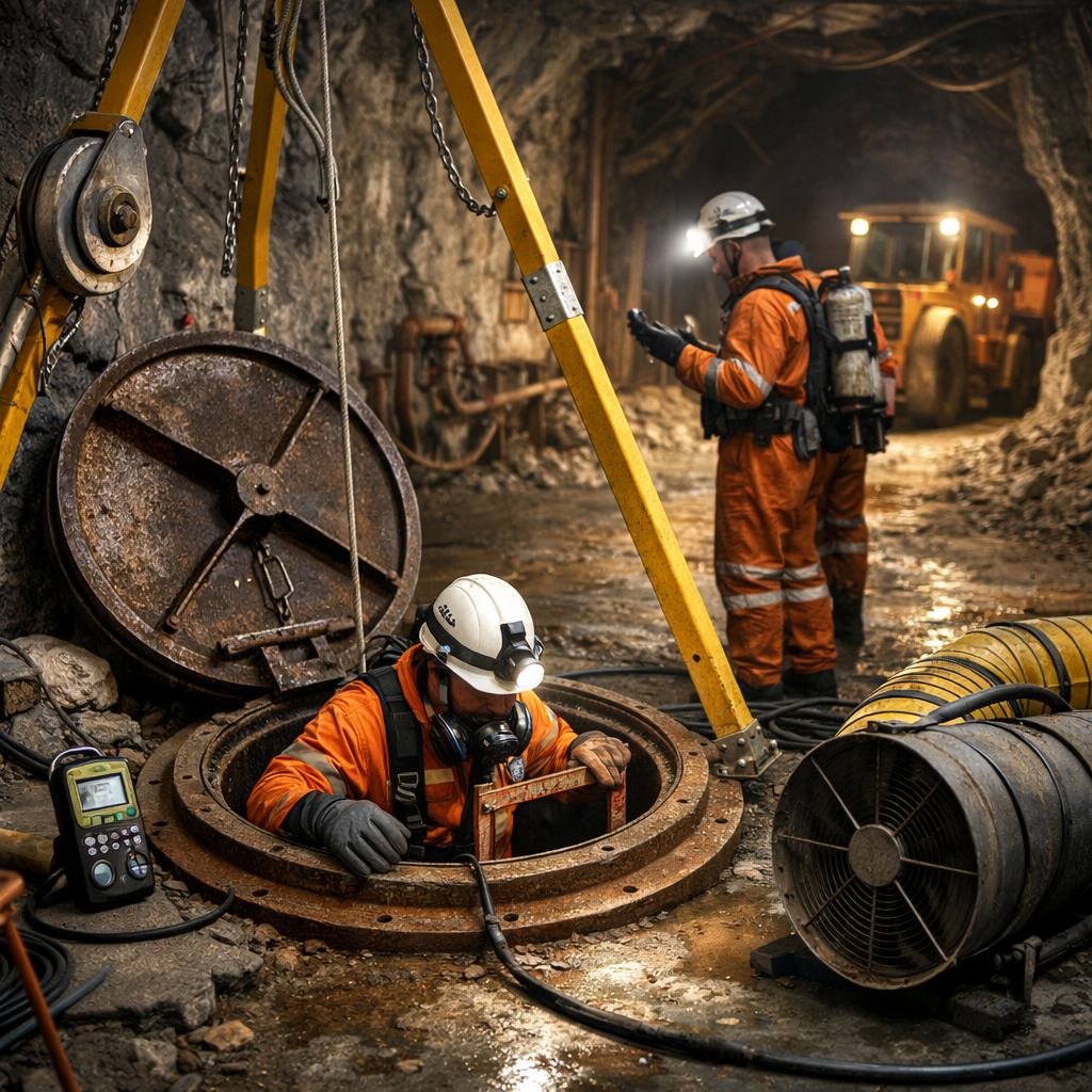 confined space risks in mining