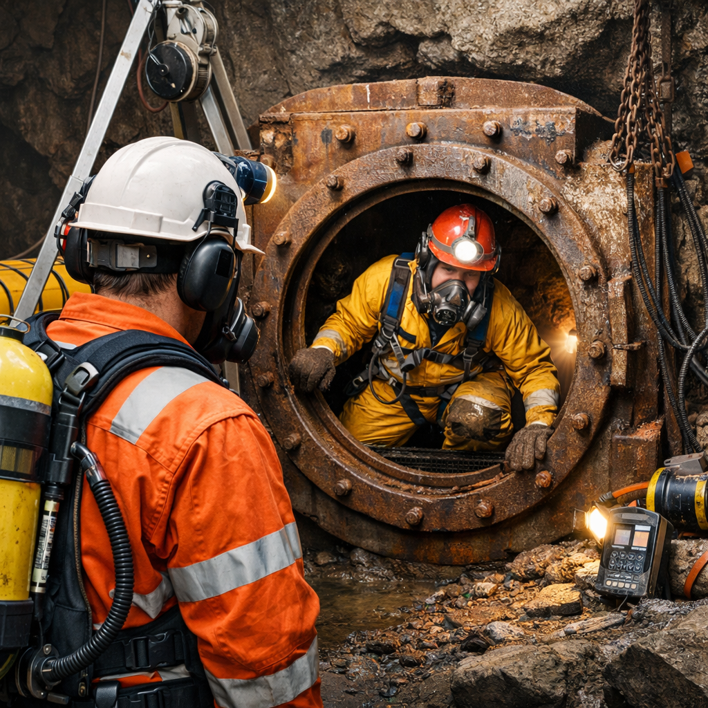 confined space risks in mining