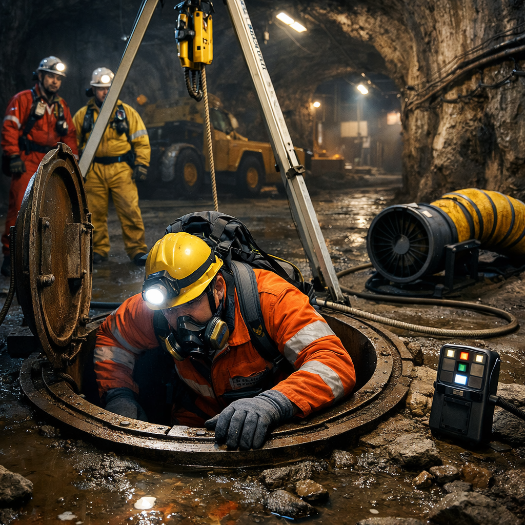 confined space risks in mining