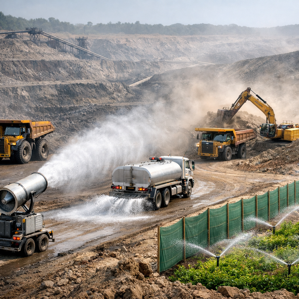mining dust control measures