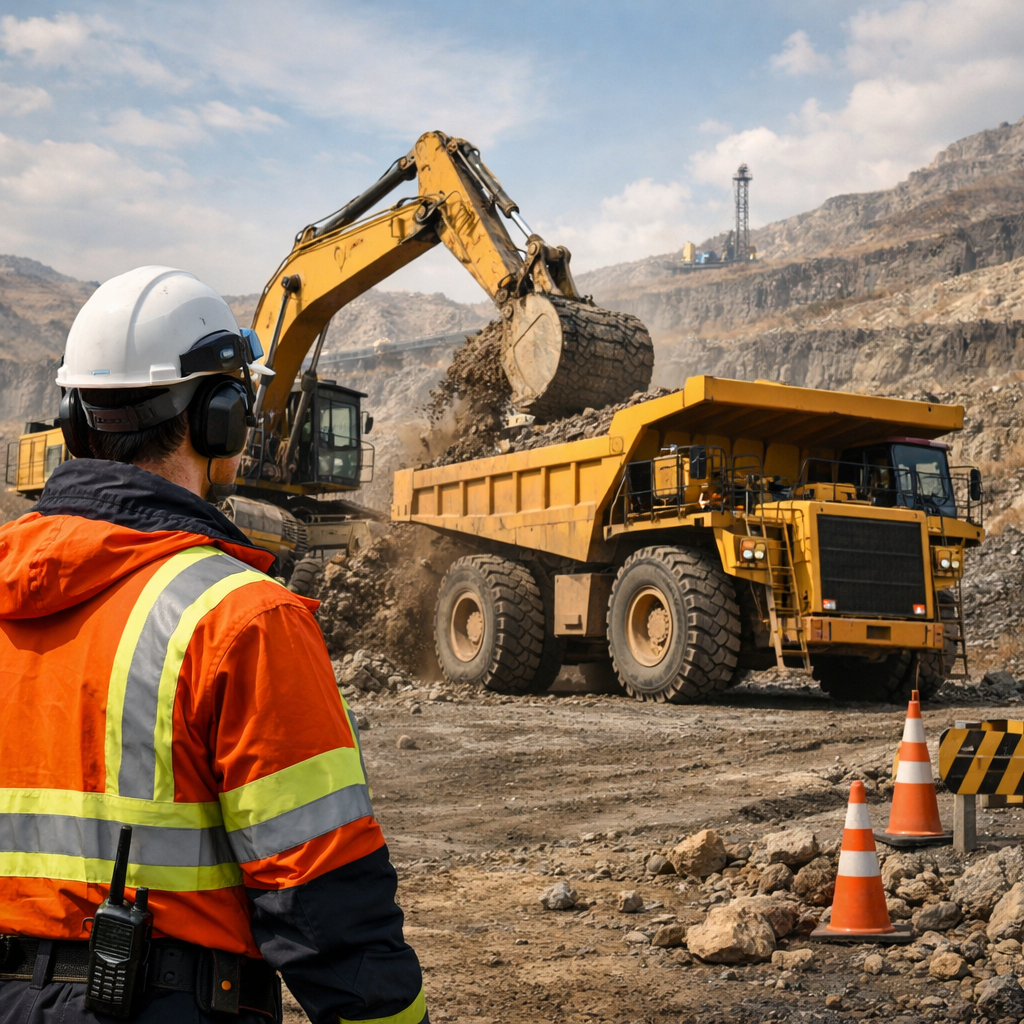 heavy equipment safety in mining
