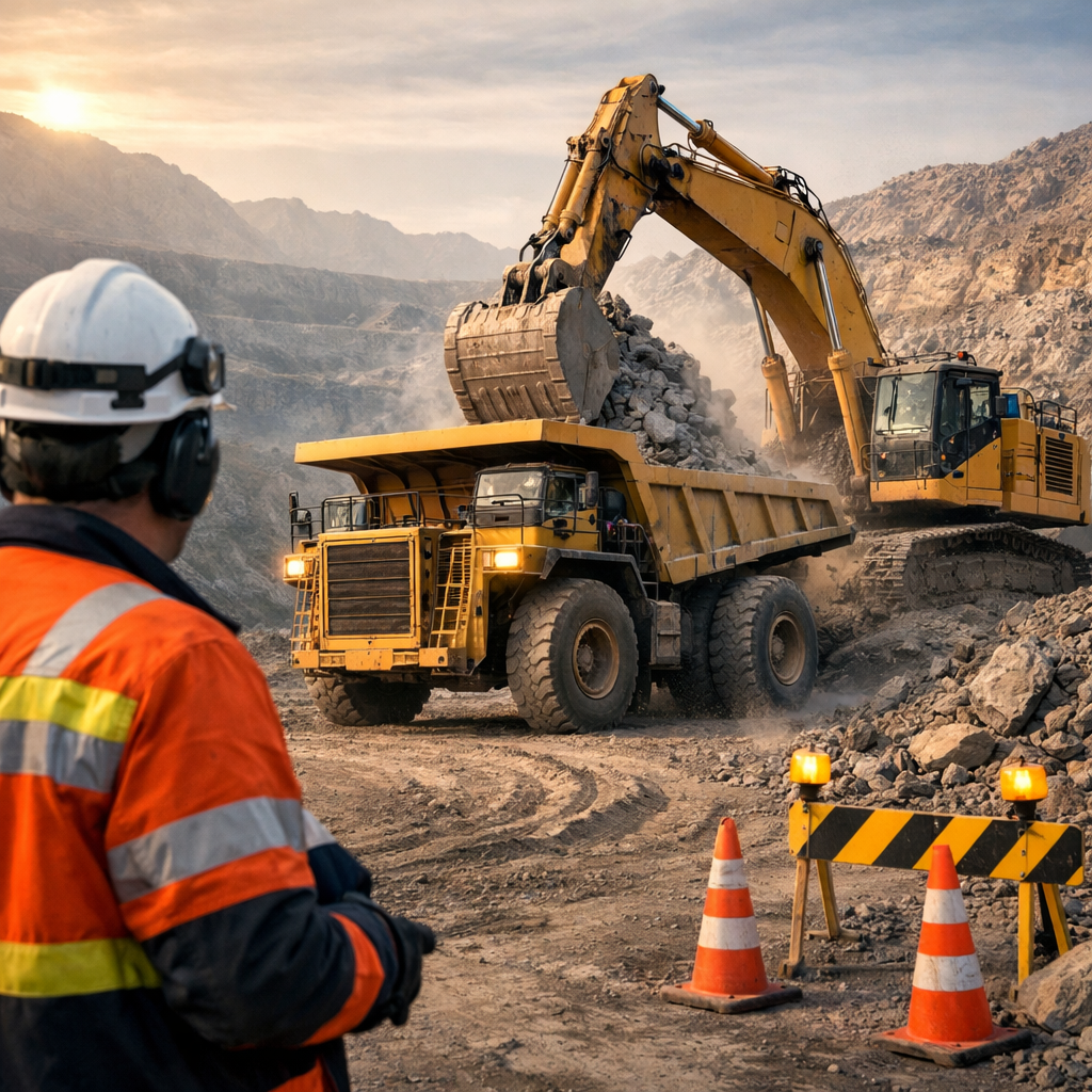 heavy equipment safety in mining