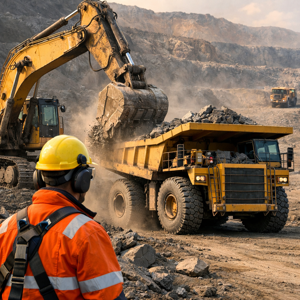 heavy equipment safety in mining
