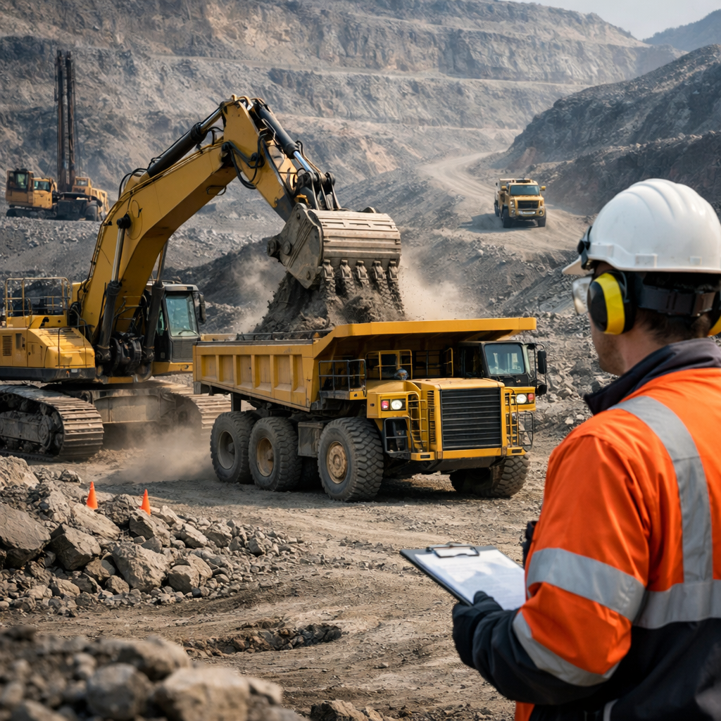 heavy equipment safety in mining