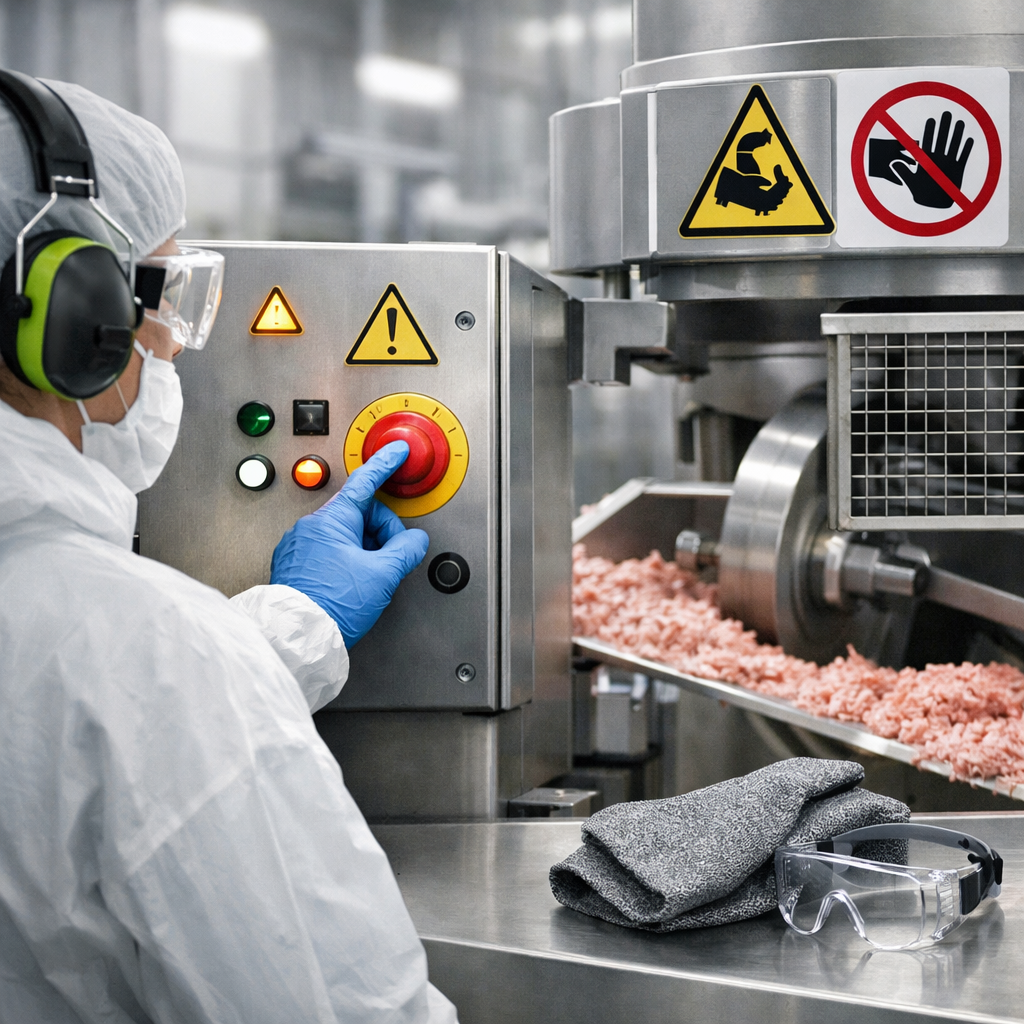 food processing machine safety
