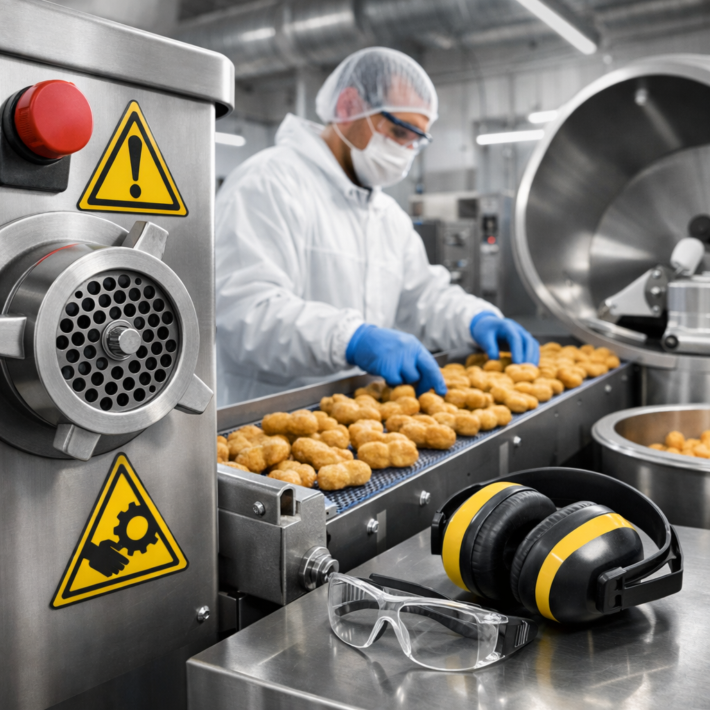 food processing machine safety