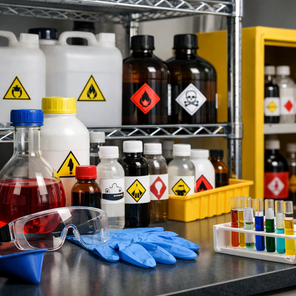 laboratory chemical storage safety