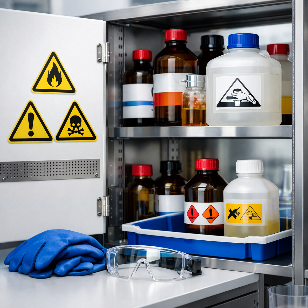 laboratory chemical storage safety