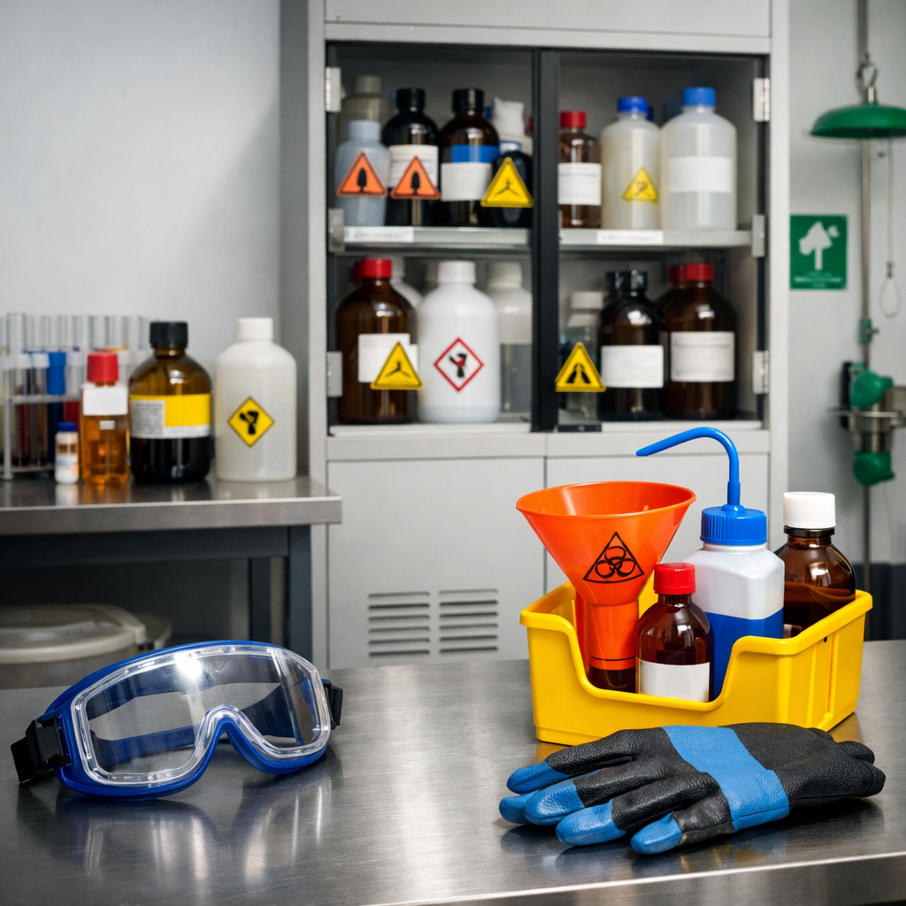 laboratory chemical storage safety