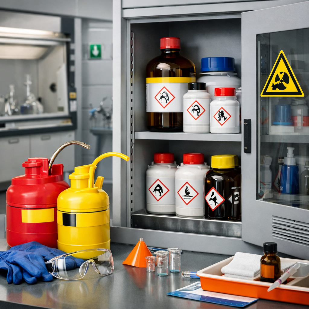 laboratory chemical storage safety