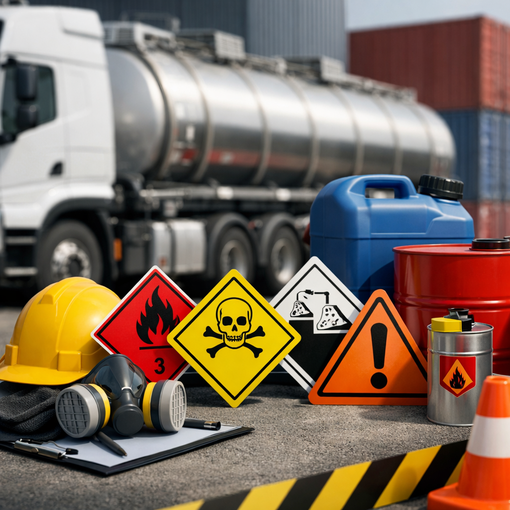 transporting hazardous goods safely