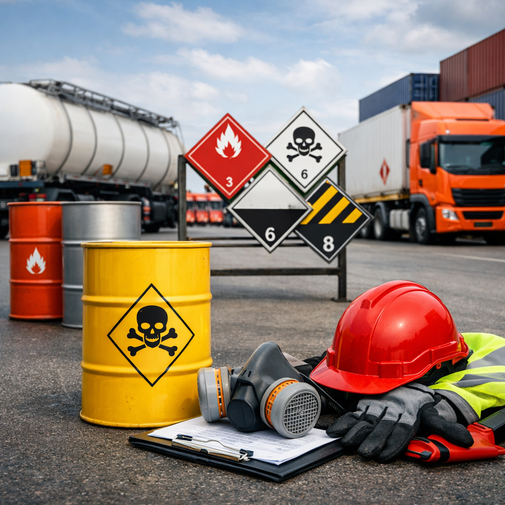 transporting hazardous goods safely