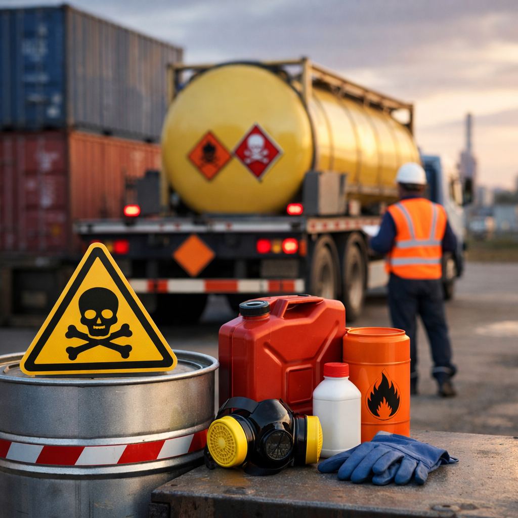 transporting hazardous goods safely