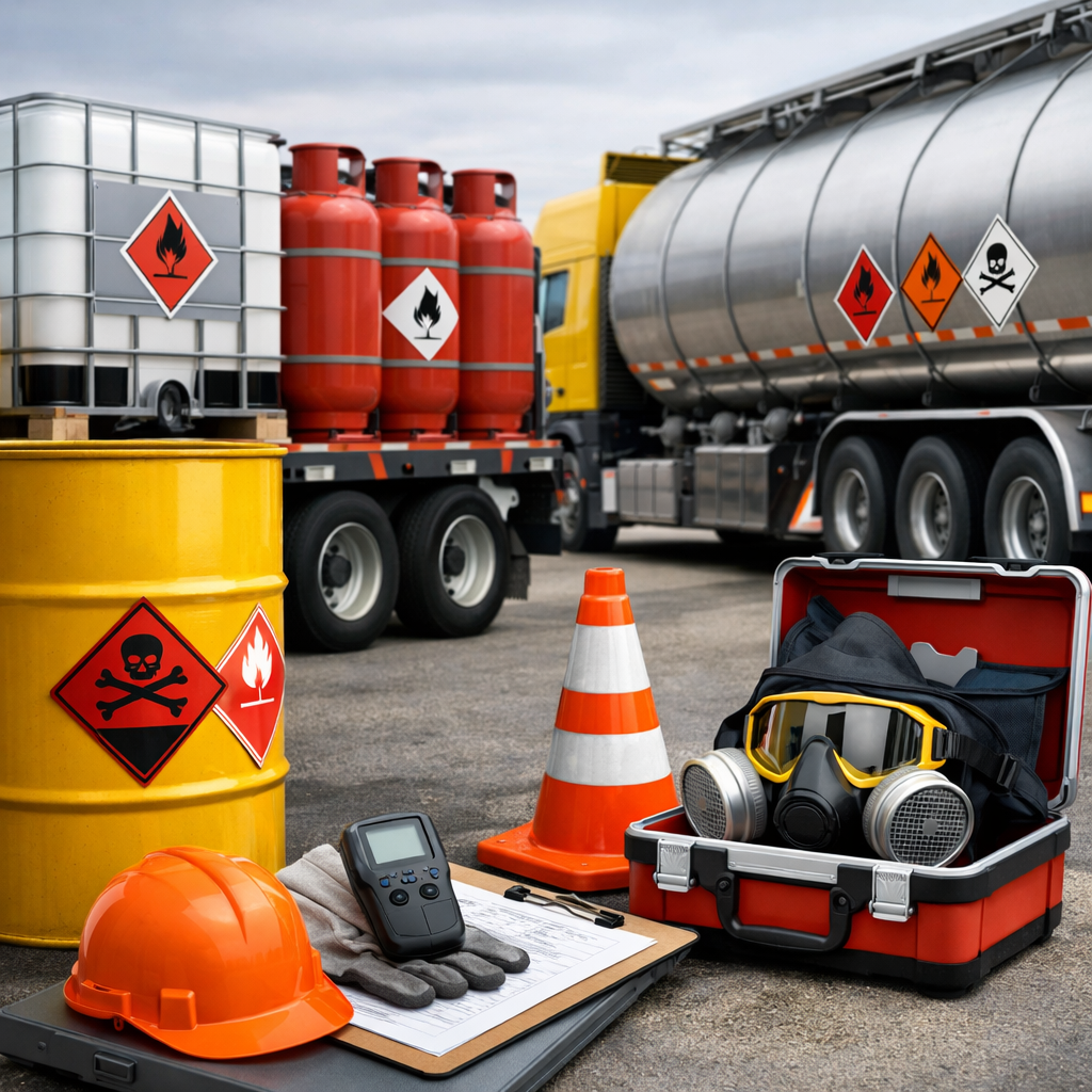 transporting hazardous goods safely