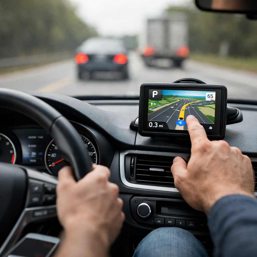 gps distraction risks while driving