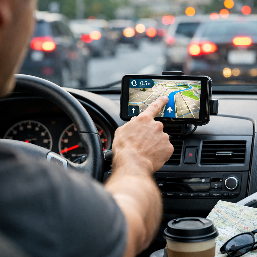 gps distraction risks while driving