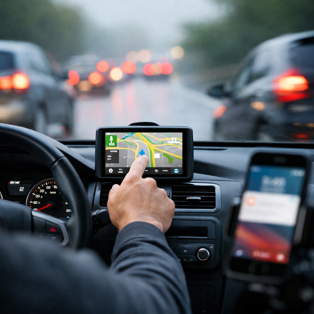 gps distraction risks while driving
