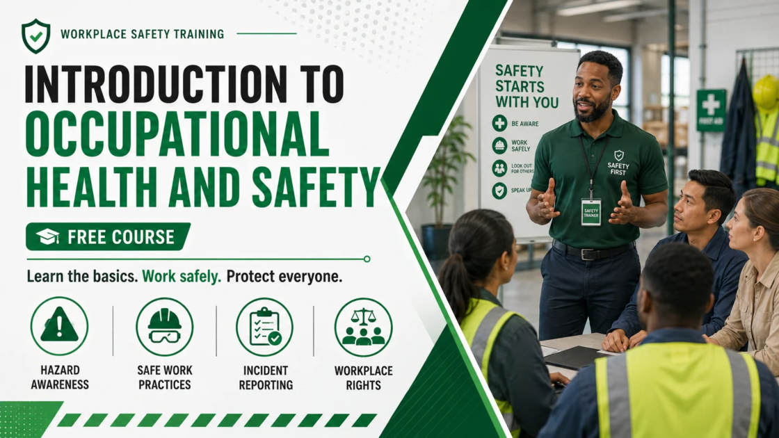 Do free certification in Occupational Health & Safety