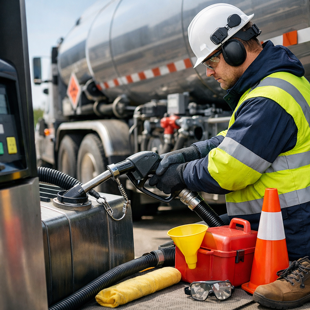fuel handling safety for drivers
