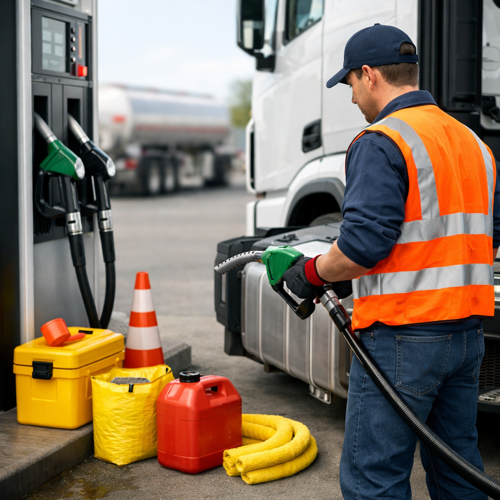 fuel handling safety for drivers