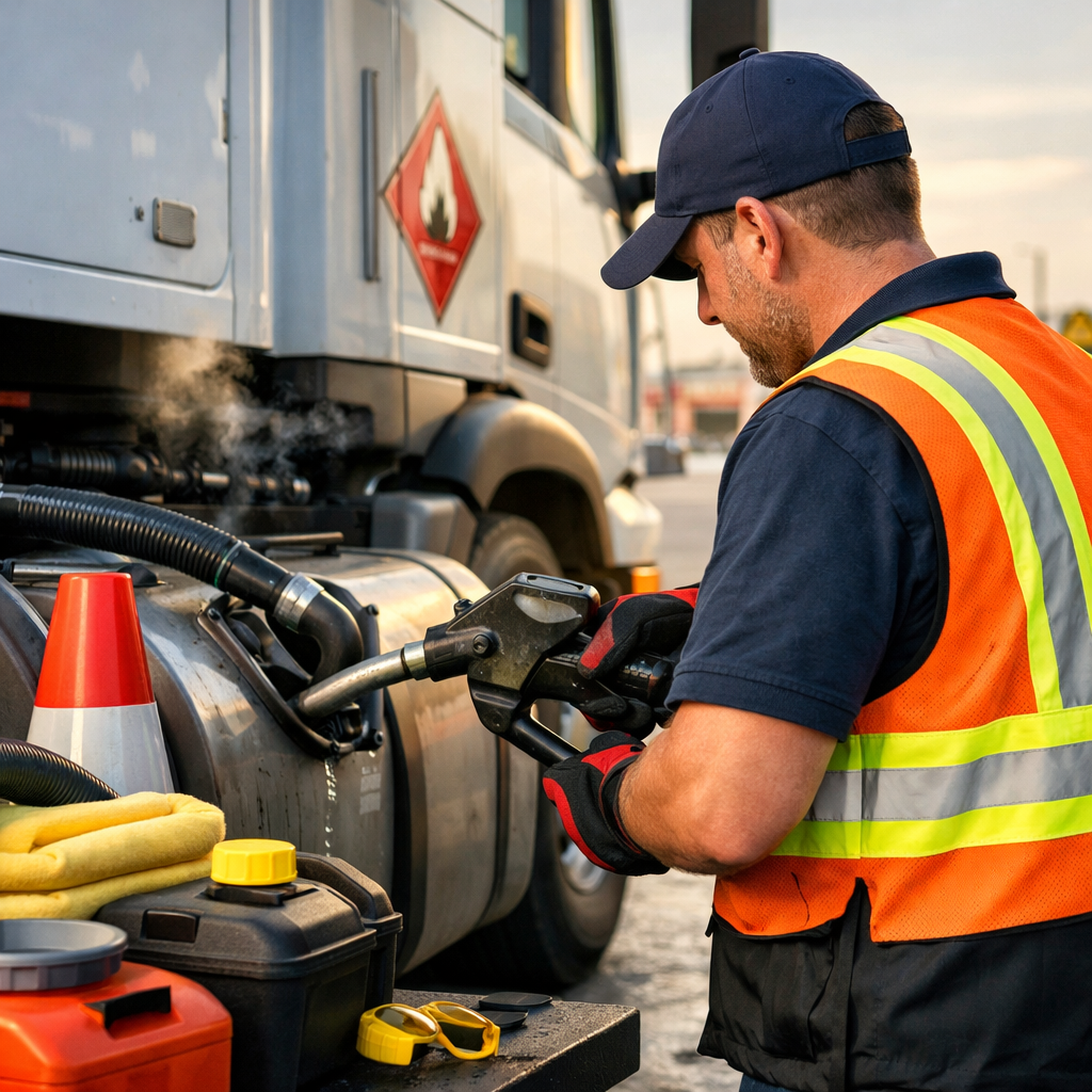 fuel handling safety for drivers
