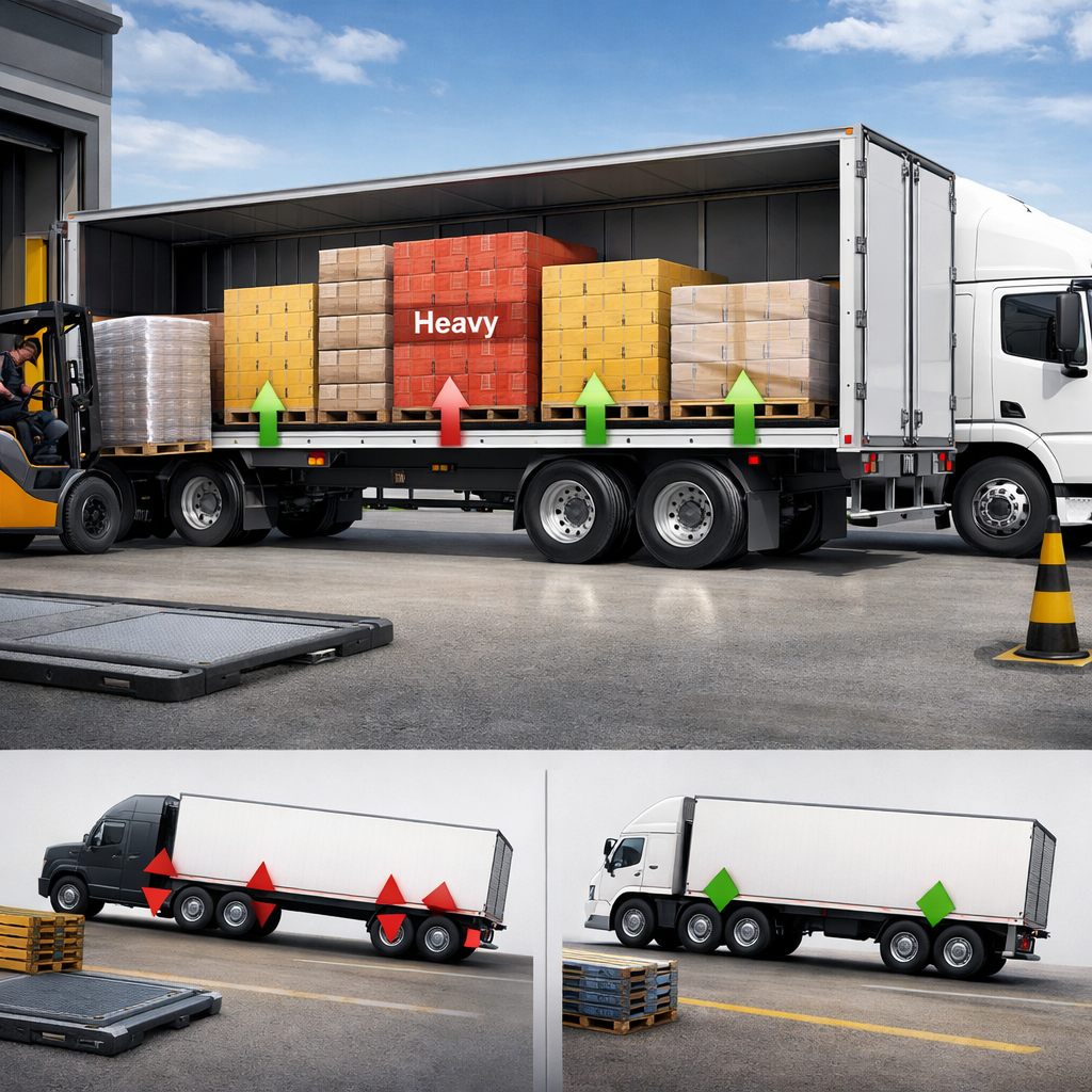 truck loading weight distribution safety